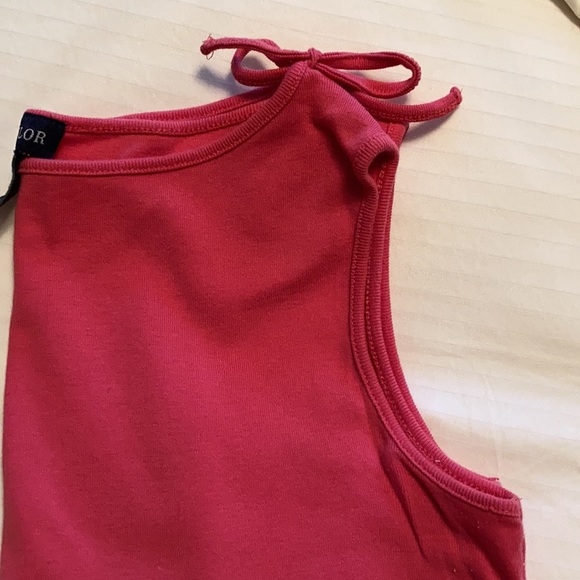 Ann Taylor sleeveless tank top with bow detail - Picture 3 of 6